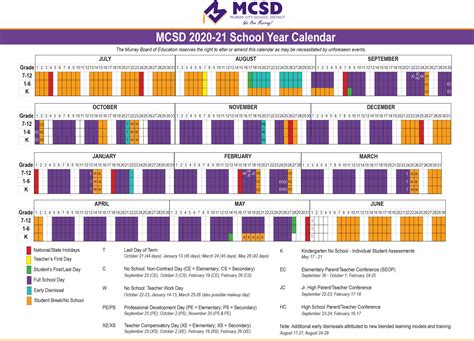 Mcsd Calendar 2021 2022